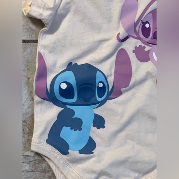 NWT BoxLunch Disney Stitch & Angel Onesie - Picture 4 of 5